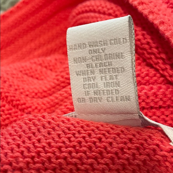 Design History Top Dress Women Size S Coral Soft Knit Cowl Neck Short Sleeves - Picture 10 of 13